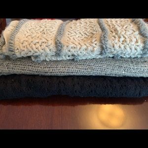 Bundle of infinity scarves (3)